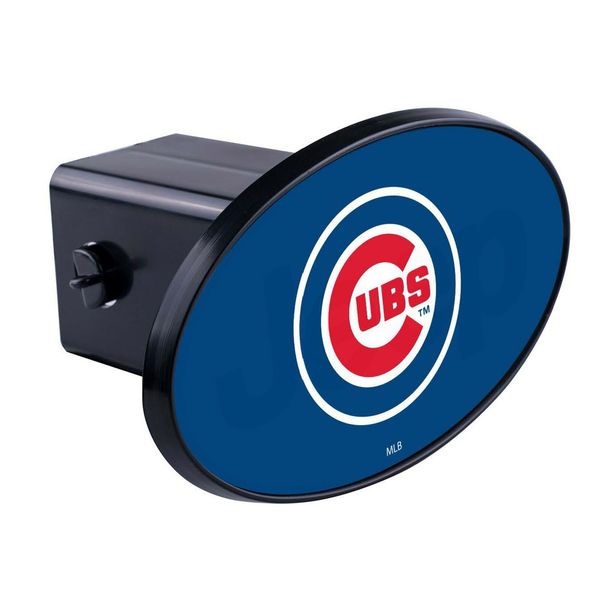 Chicago Cubs MLB 3D Polyurethane Domed Plastic Trailer Hitch Cover 2" Receiver