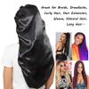 Braid Bonnet for Sleeping, Wide Elastic Band Satin Hair Wrap Sleeping Cap for Women Cap for Braids, Curly, Long Hair by Wbfwbb
