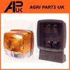 APUK Universal Front Light Indicator Lamp & Support Bracket Replacement for John Deere Tractor