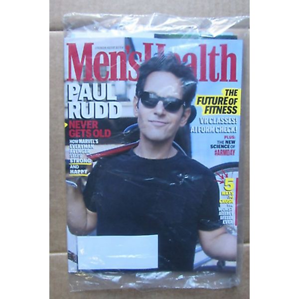 Men's Health Magazine March 2023   Paul Rudd new in bag Sealed MINT