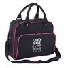 Flox Creative Black and Pink Junior Dance Bag God Save the King