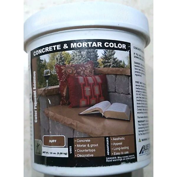 Akona Concrete Color Colorant Dye Cement Mortar Grout Plaster 10 oz. Dark Buff