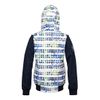 DC Juniors Squad Hooded Jacket, Dots, Medium
