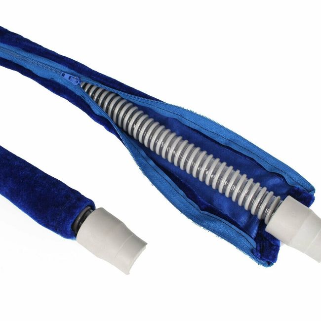 NEW Tube Hose Cover- Hose Wrap-Tender Reversable Soft Fleece-2420 (Blue) 6 Foot