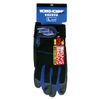 For World Synthetic Leather Gloves MP Fiber Blue Medium