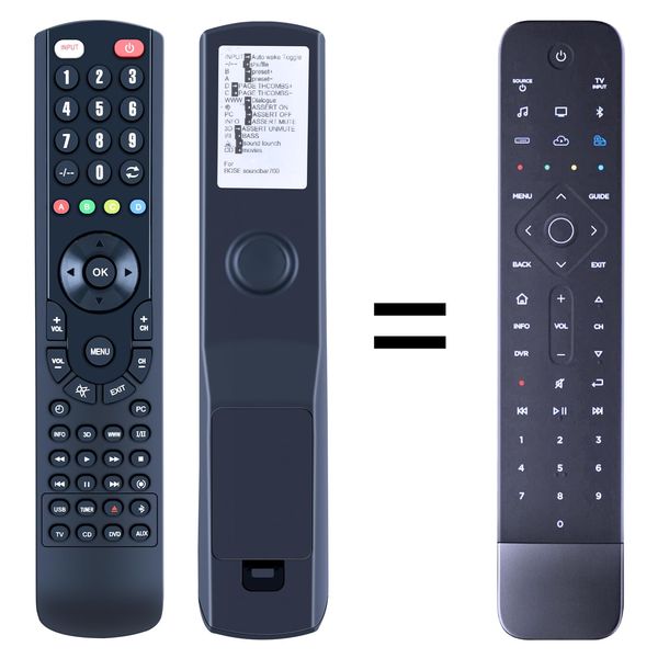 Replacement Remote Control for Bose Soundbar 700 Home Theater