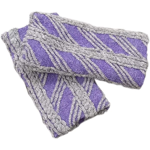 Eclea Warm Wrist Warmer with Silk Inside! (Purple) x 2 Set Wrists, Hands, Arm Warmers, Arm Warmers, Arm Cover, Supporter, Arm Supporter, Arm Cover, Arm Supporter, Arm Cover, Cold Protection, Cold Protection, Winter, Warm, Warm, Warm, Warm, Warm, Soft, Str