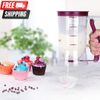 Cupcake Batter Separator for Baking Measuring Tool with Cream Separator Cups