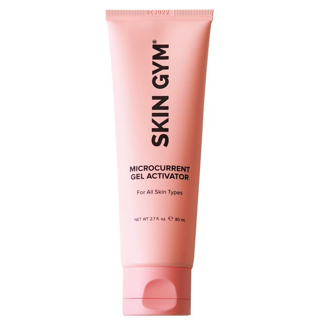 Skin Gym Microcurrent Conductive Gel for Face 2.7 Fl Oz - Optimal Facial Workout Companion for Enhanced Results with Microcurrent Wand - Hydrating and Nourishing Conductivity Gel