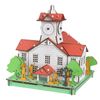 hacomo PUSUPUSU Sapporo Clock Tower Cardboard Craft Kit