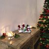 DECOLINE Decorative Figurine Three Snowmen (B) on Sleigh