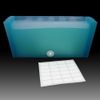 Sekisei Semac Document File Length 3 (A4 3-Fold) , whites