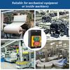 2Pcs Water Proof Button Switch Machine 10A 380V Electrical Push Switch ON/OFF Machine Water Proof Push Button Switch Cutting Machine Bench Drill Switch Button with 4Pcs Screws for Textile Machinery