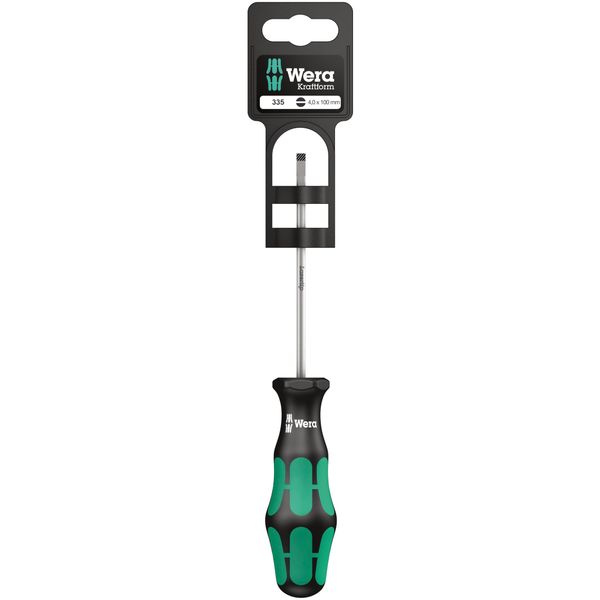Kraftform 335 Screwdriver Parallel Slotted Tip 4.0 x 100mm