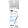 LEONIS Water Erasable Fabric Marking Pen Blue 5 Count Pack [ 78008 ]