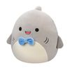 Squishmallows Original Peluche de 19 cm- Gordon le Requin Gris