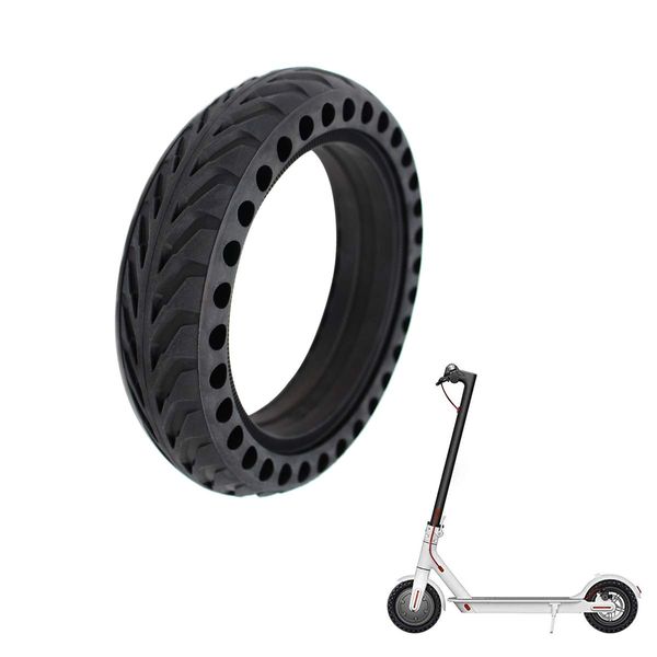 Z-FIRST Solid Tires 8.5 Inches Electric Scooter Wheels Replacement Tire 8-1/2'' Front or Rear Honeycomb Tires for Xiaomi Mijia M365, Gotrax GXL V2 and More (1)