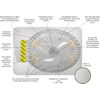 Halo Vent IFAK Chest Seal, 2 Vent Seals Per Package
