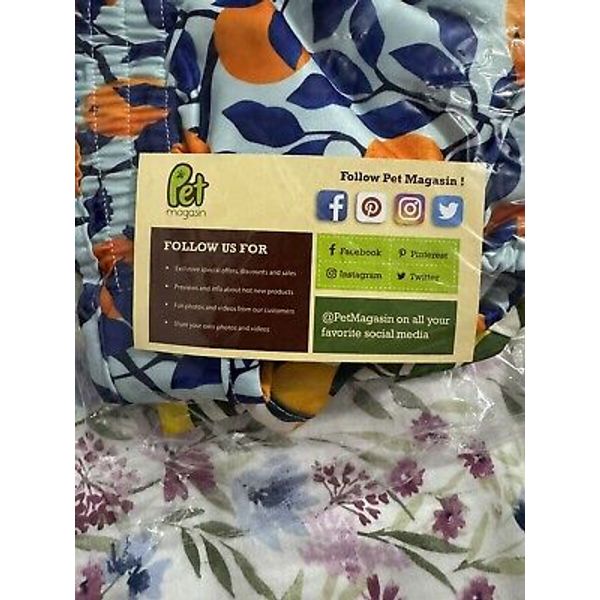 Pet Magasin Reusable Dog Diapers Size Small  Pack of 3 Fruit Print