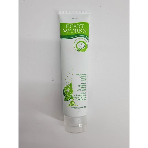 Sugar Lime Mojito Cooling Lotion Footworks Avon Sealed Retired (NOS)***