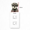 DOG LIFE Color Miniature Schnauzer B Wall Decal