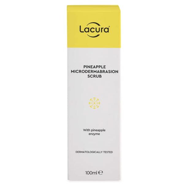 LACURA PINEAPPLE MICRODERMABRASION SCRUB With Pineapple Enzyme 100ml