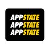 Mouse Pad, Fabric, Appalachian State University Standard/Triple Wordmark