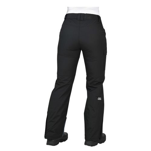 Arctix Women's Mountain Premium Mesh-Lined Snowboard Cargo Pants, Black, X-Small