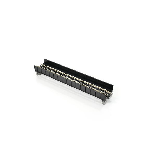 N 186mm 7-5/16 Plate Girder Bridge, Black