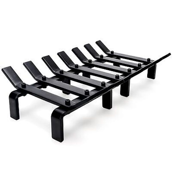 17“ Fireplace Grates Wood Stove Grate Rack Stove Burning Rack Heavy Duty Soli...