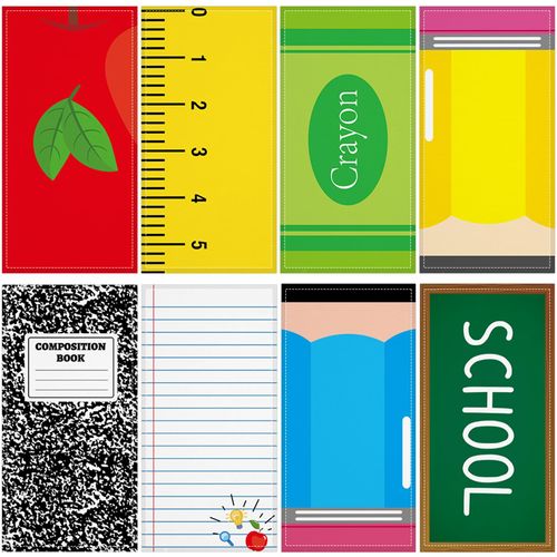 8 Pcs Fluorescent Light Covers with 80 Magnets Decorative for Classroom Ceiling Lights 4 x 2 Feet Magnetic Light Cover Filter Easy Install for Office Hospital Drop Home Ceiling Supplies (Study topics)