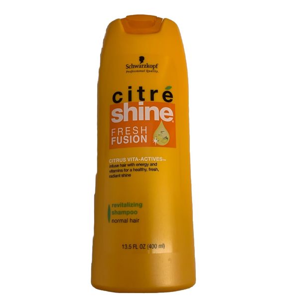 1) Schwarzkopf Citre Shine Fresh Fusion Vita Actives Normal Shampoo 13.5oz  View