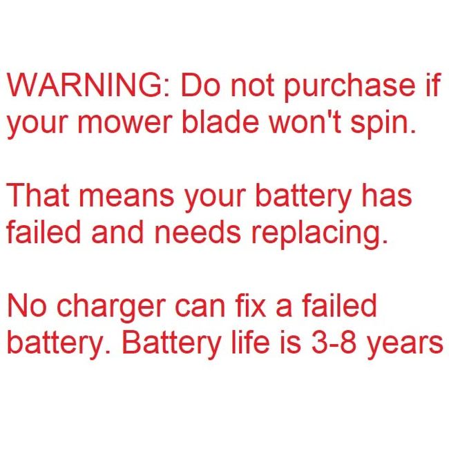 EfficientV 36V Replacement Charger for Black Decker ETPCA P360080U 90547460 90604959 Lawnmower Models SPCM1936 CM1936 CM1836 RB3612 RB3610