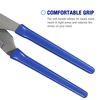 WORKPRO 2PC 9" 12" Oil Filter Wrench/Plier Set Adjustable Oil Filter Removal Set
