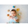 Cookie Natural Rubber Teether, Rattle & Pretend Play