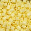 Parlor beads solid Pastel Yellow
