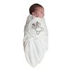 Bo Jungle B-Wrap Swaddle Blanket (Small, White Panda)