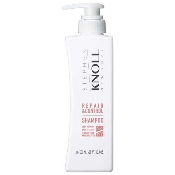 STEPHEN KNOLL Repair Control Shampoo, W, 16.9 fl oz (500 ml), Damage Care, Concentrated Repair, Moisturizing, Protein, Non-Silicone, Salon