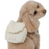 Pet Paradise Dog Harness, Natural, Quilted with Backpack, Lining, Mesh, S