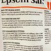 Post Workout Recovery Magnesium Bath & Foot Soak Epsom Salt Citrus Reduce Inflammation Soothe Muscles - 2lbs