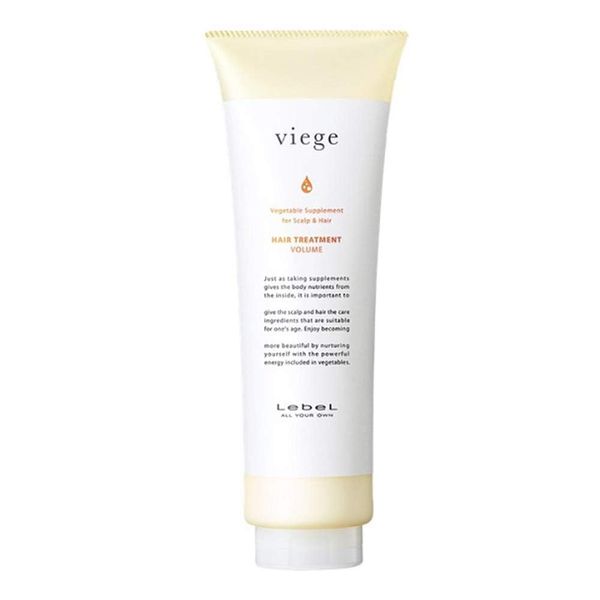 Lebel Viege Hair Treatment Volume - 240ml (Green Tea Set)