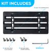 Front Bumper License Plate Bracket for Subaru + 6 Secure Screws & Wrench Kit