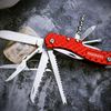 munkees 11-IN-1 Multi-Function Tool Portable Folding Blade Utility Tool for Outdoor, Disaster Prevention, Work, Camping, Climbing