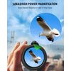 Monocular Telescope, ACTBOT 12X42 Waterproof Monocular Telescope for Smartphone