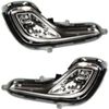 Fog Lamp Set For 2012-2017 Hyundai Accent Front Left Right Halogen Assembly