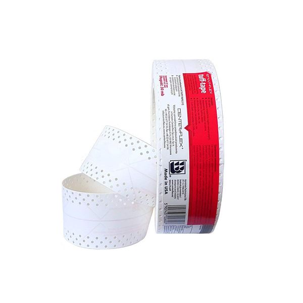 Strait Flex TUFF-TAPE Trockenbau Kantenschutz Eckschiene Gipskarton Fugenband Klebeband zum Verbinden von GK-Platten 30 m