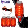 LED Night Safety Light Clip On Strobe Running Cycling Warning Lights Waterproof