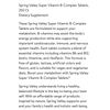 Spring Valley Super B Complex with Vitamin C & Folic Acid 250 ct.