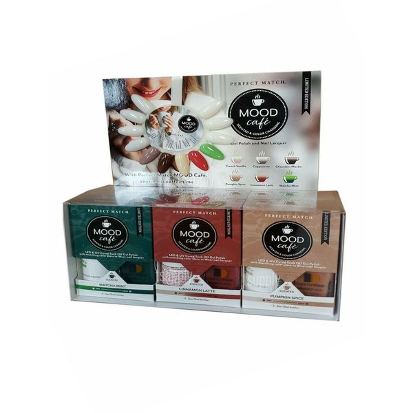 Perfect Match Mood – Café Collection Scented & Color Changing 6pcs #PMMC01