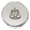 Libra Scales Compact Mirror Handbag Gift With Free Engraving 219